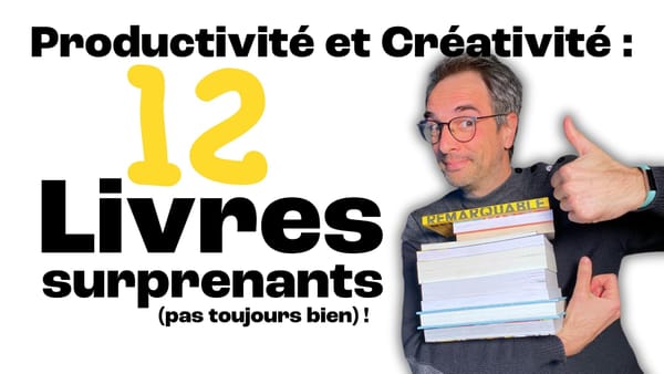 📚 Entreprendre Autrement : 12 Livres pour réinventer ta productivité et booster ta créativité